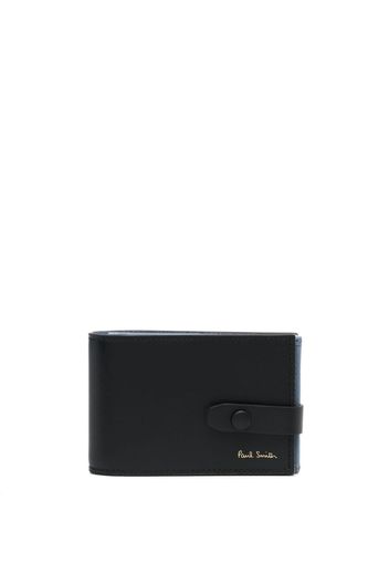 Paul Smith logo-embossed leather wallet - Schwarz