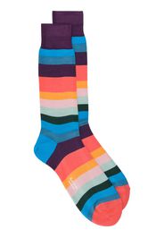 PAUL SMITH 'Artist Stripe' Socken - Blau