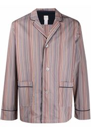 PAUL SMITH Gestreifte Pyjama-Hose mit Kordelzug - Nude