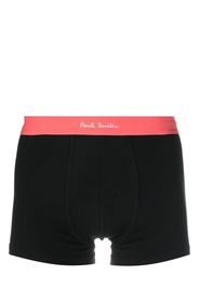 Paul Smith contrasting logo waistband boxers - Schwarz