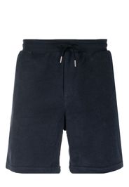 Paul Smith towelling artist-stripe shorts - Blau