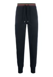 Paul Smith contrasting-trim track trousers - Blau