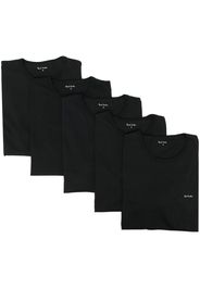 Paul Smith logo-print cotton T-shirt - Schwarz