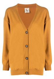 PAULA Cardigan aus Kaschmir - Orange