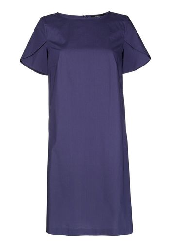 Paule Ka folded-sleeve shift dress - Violett