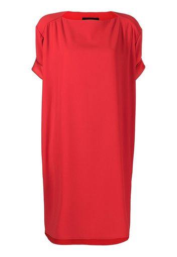 Paule Ka contrast-trim shift dress - Rot