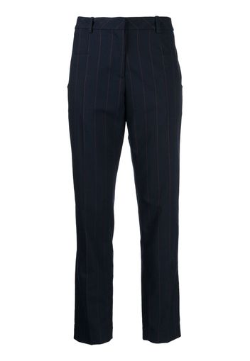 Paule Ka pinstripe tapered-leg trousers - Blau