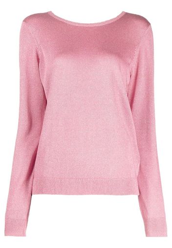 Paule Ka Cardigan mit V-Rückenausschnitt - Rosa