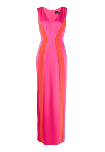 Paule Ka Maxikleid in Colour-Block-Optik - Rosa