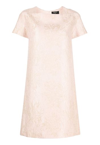 Paule Ka Metallisches Jacquard-Kleid - Rosa