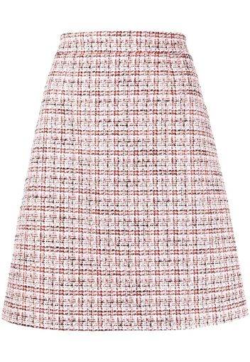 Paule Ka high-waisted tweed skirt - Mehrfarbig