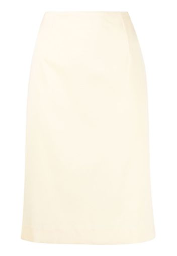 Paule Ka high-waisted pencil skirt - Gelb