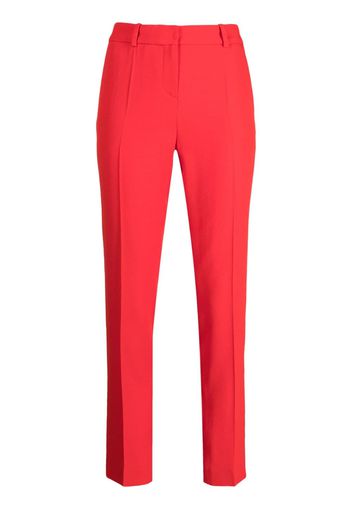 Paule Ka High-Waist-Hose mit Bügelfalten - Rot