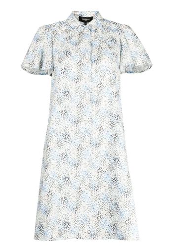 Paule Ka Hemdkleid mit abstraktem Print - Blau