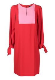 Paule Ka colour-block panelled shift dress - Rot