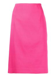 Paule Ka high-waisted pencil skirt - Rosa