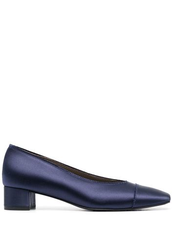 Pedro Garcia Pumps mit Satin-Finish - Blau