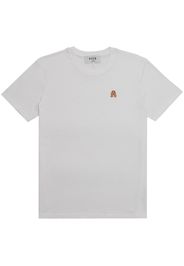 PELO FOUNDATION dog-appliqué T-shirt - Weiß