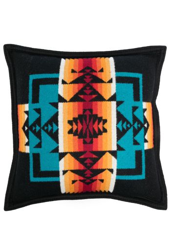 Pendleton Chief Joseph abstract-pattern cushion - Schwarz