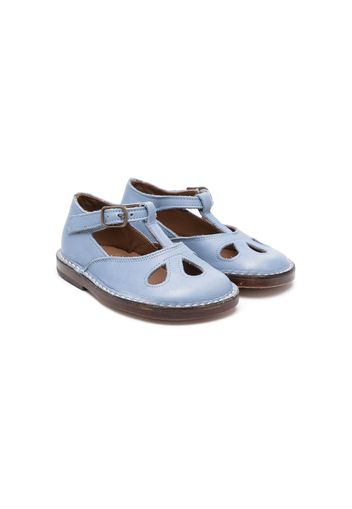 Pépé Kids Lucy cut-out detail ballerinas - Blau