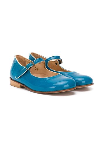 Pèpè Ballerinas mit Schnalle - Blau