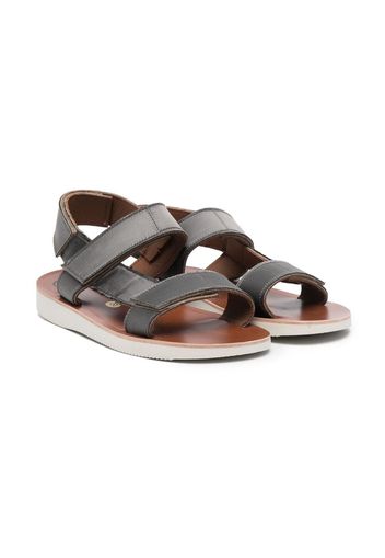 Pèpè Summer Sandalen mit Doppelriemen - Grau