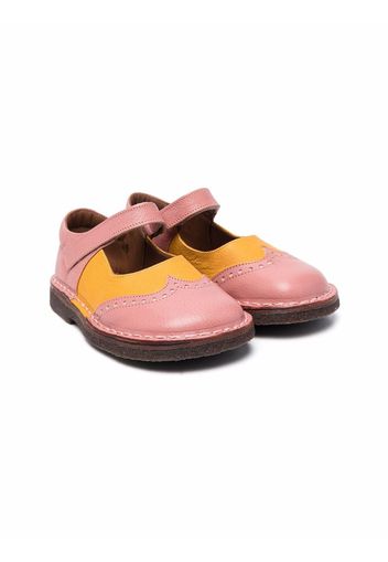 Pèpè Ballerinas in Colour-Block-Optik - Rosa