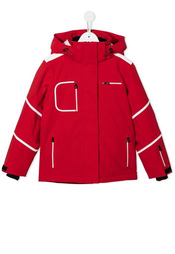 Perfect Moment Kids Qanuk Pro III Jacke mit Logo-Print - Rot