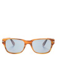 Persol Sonnenbrille mit eckigem Gestell - Braun