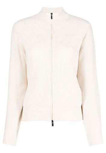 Peserico Gerippter Cardigan - Nude