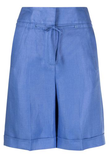 Peserico Shorts mit Kordelzug - Blau