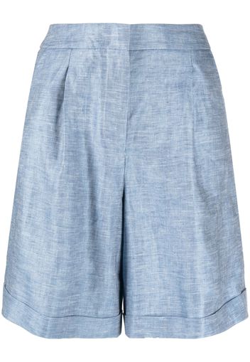 Peserico linen bermuda shorts - Blau