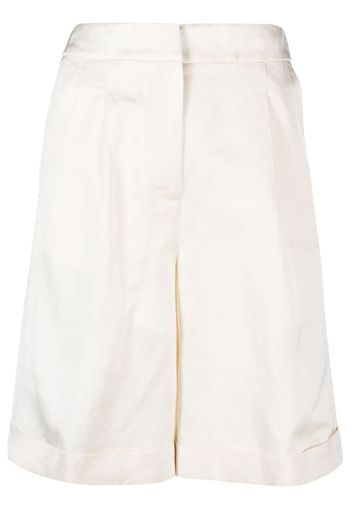 Peserico high-waisted tailored shorts - Nude