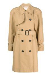 Peserico double-breasted trench coat - Nude