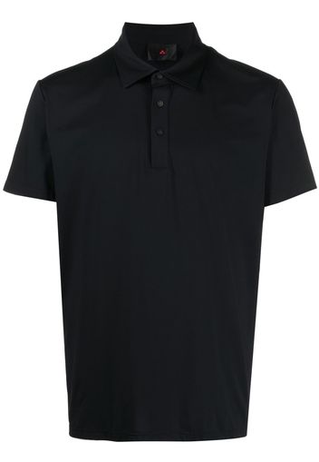 Peuterey short-sleeve fitted polo shirt - Schwarz
