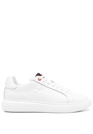 Peuterey debossed-logo low-top sneakers - Weiß