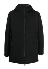 Peuterey logo-patch hooded coat - Schwarz