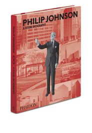 Phaidon Press Philip Johnson: A Visual Biography Buch - Rot