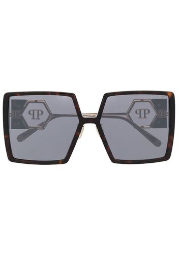 Philipp Plein Eyewear square-frame sunglasses - Gold