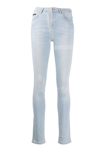 Philipp Plein Skinny-Jeans mit hohem Bund - 07GD Gang Dance