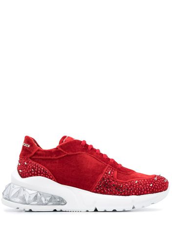 Philipp Plein 'Velvet Studs' Sneakers - Rot