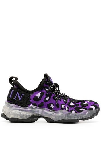 Philipp Plein 'Runner' Sneakers mit Print - 73 PURPLE