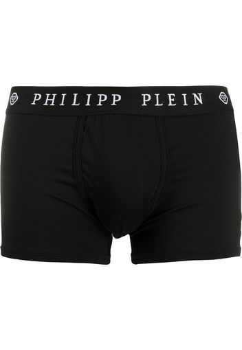 Philipp Plein 2er-Set Shorts mit Totenkopf - Schwarz