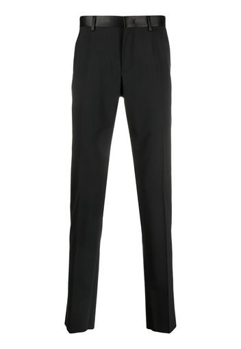 Philipp Plein Klassische Slim-Fit-Hose - Schwarz