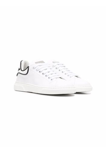 Philipp Plein Junior Runner Iconic Plein Sneakers - Weiß