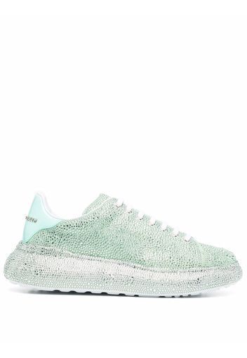 Philipp Plein Runner Crystal Sneakers - Grün