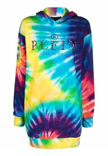 Philipp Plein Hoodie mit Kristallen - Gelb