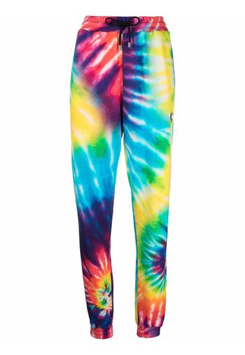 Philipp Plein Jogginghose mit Batik-Print - Blau