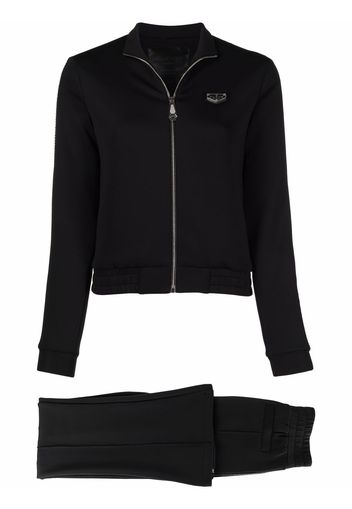 Philipp Plein Set aus Joggingjacke und Hose - Schwarz