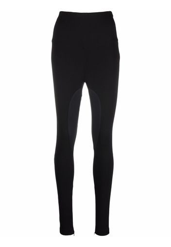 Philipp Plein Leggings mit hohem Bund - Schwarz